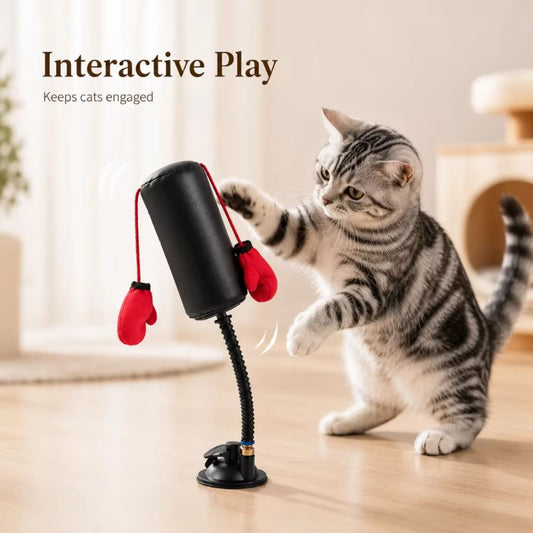 Interactive Paw Punch Cat Boxing Toy